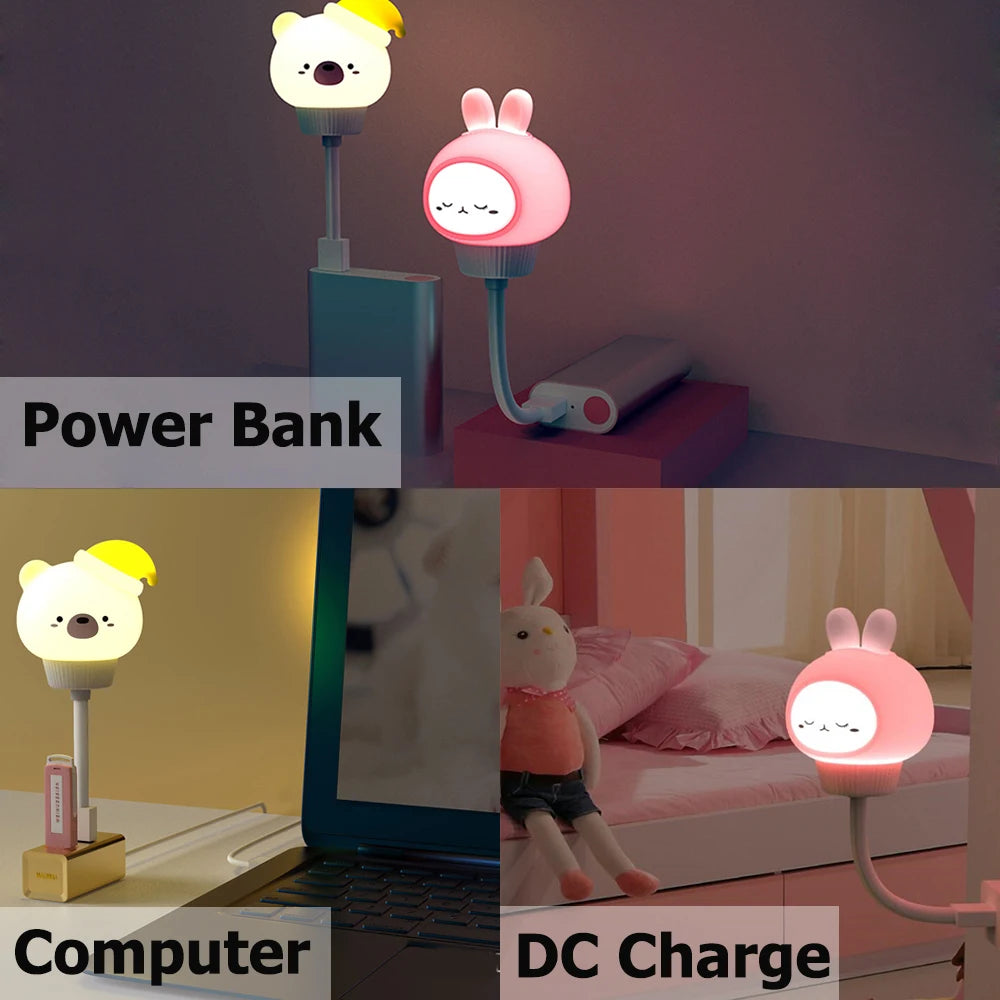 Cute Pet Shaped LED Night Lamp