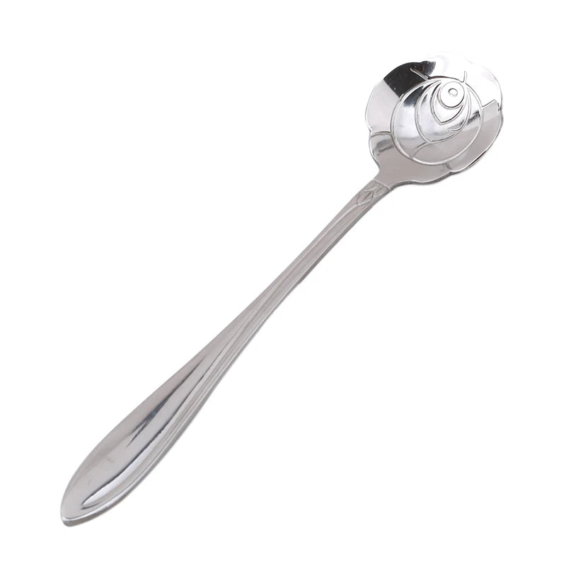 8pcs Flower Coffee Spoons Set